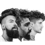 Potongan Rambut Ikal Pria